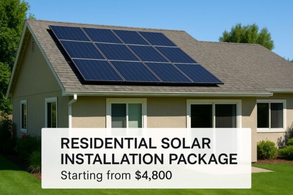 Residential Solar Installation Package